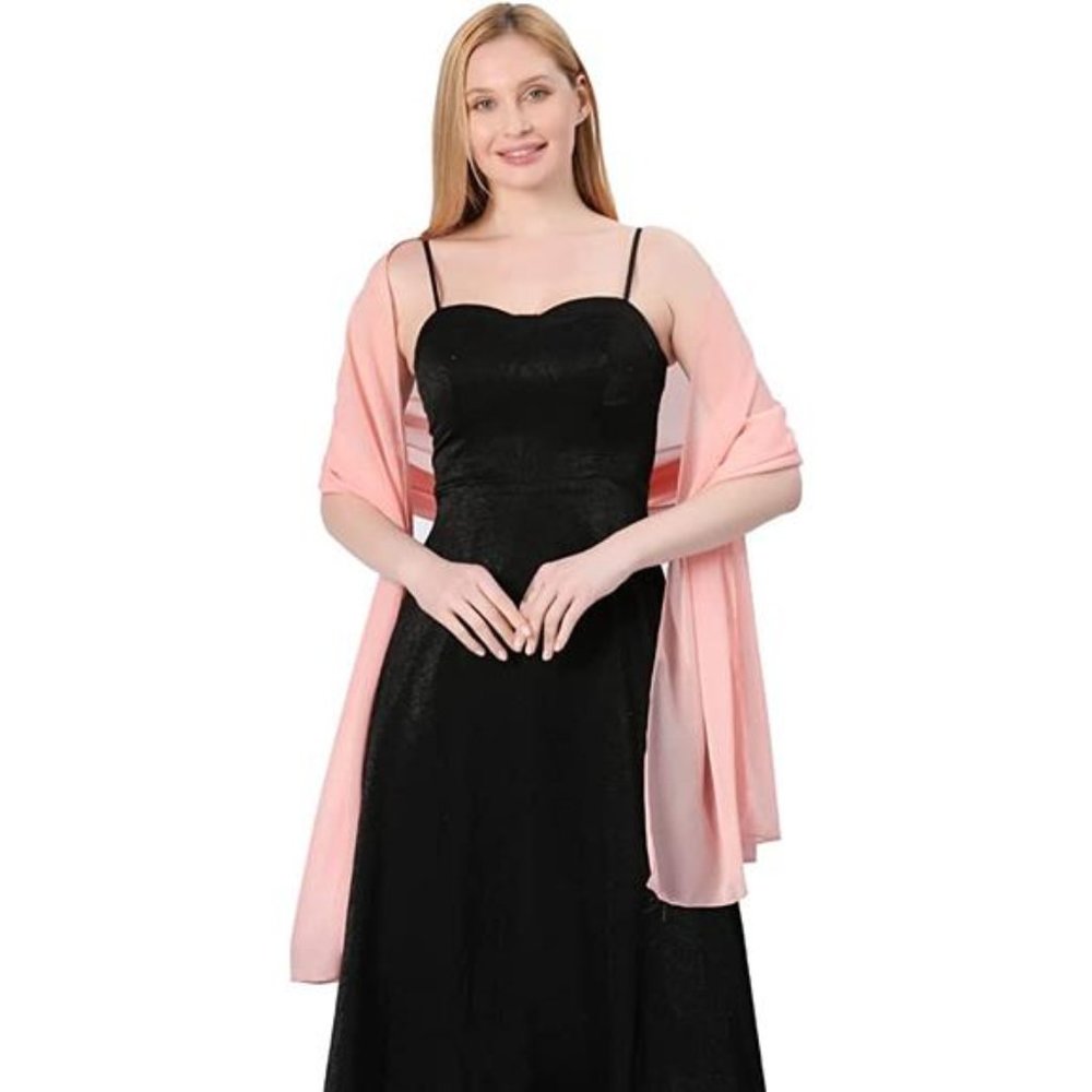 Women S24 Chiffon Shawls Wraps